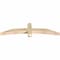 Ekena Millwork Bellingham Rough Sawn Timber Gable Bracket, Douglas Fir, 60"W x 15"H x 4"D x 4"F, 6/12 Pitch GBW060X15X0404BEL00RDF - alternate 5